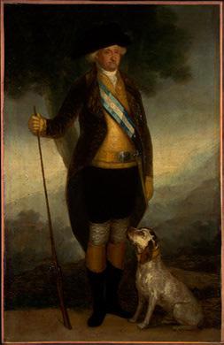 Francisco de Goya Charles IV as a huntsman oil painting image